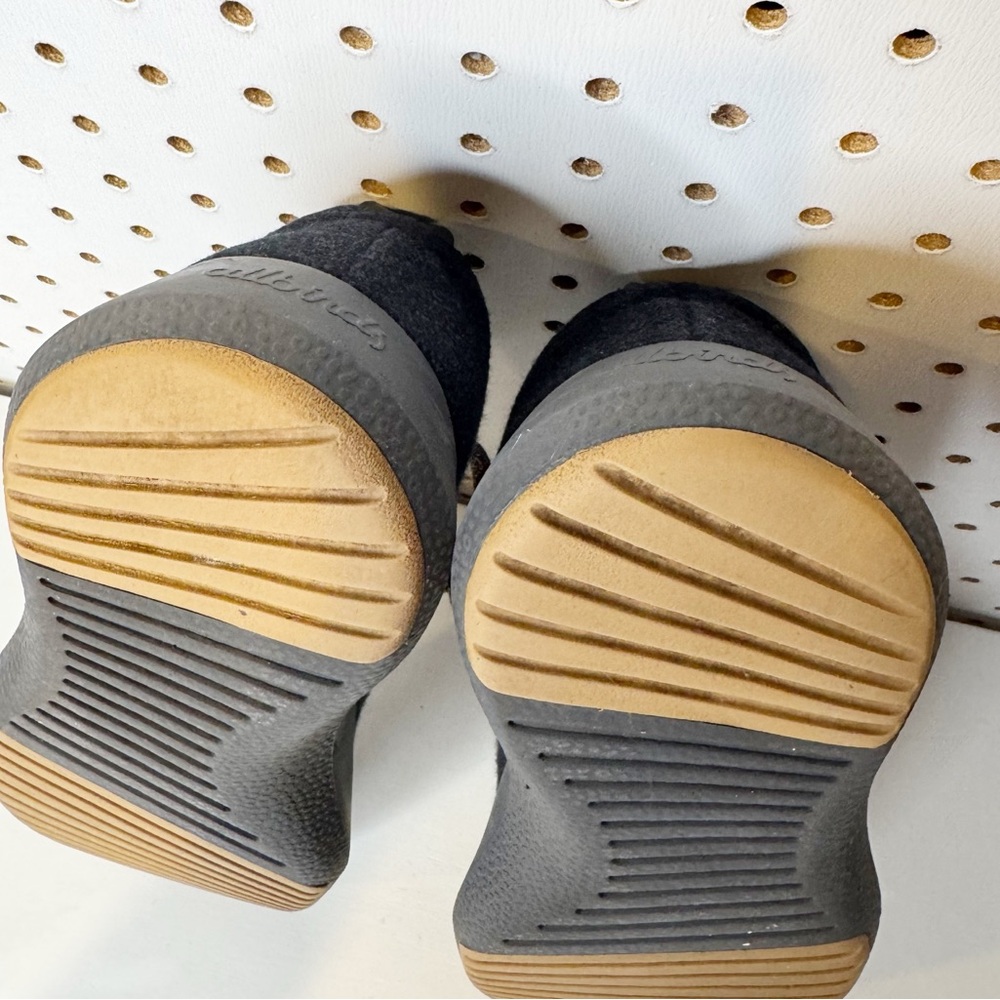 Allbirds | Women's Merino Wool Runners, Dark Grey‎ Sz. 10 - Picture 7 of 9